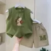 Green vest, set