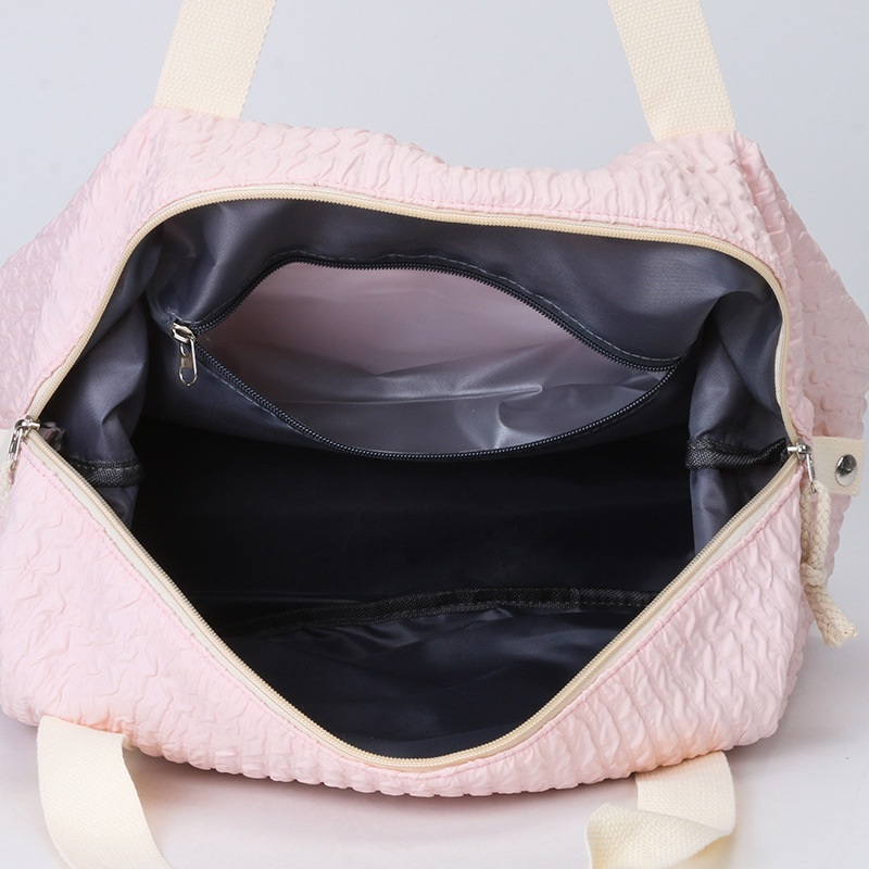 Nueva bolsa de viaje para mujer bolsa de lona de gran capacidad bolsa de espera bolsa de almacenamiento bolsa de deporte bolsa de fitness bolsa portátil de corta distancia