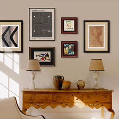 French-inspired modern mid-century mixed-style decorative paintings: sophisticated living room & entryway art, plus abstract vintage-inspired gallery sets for the study.
