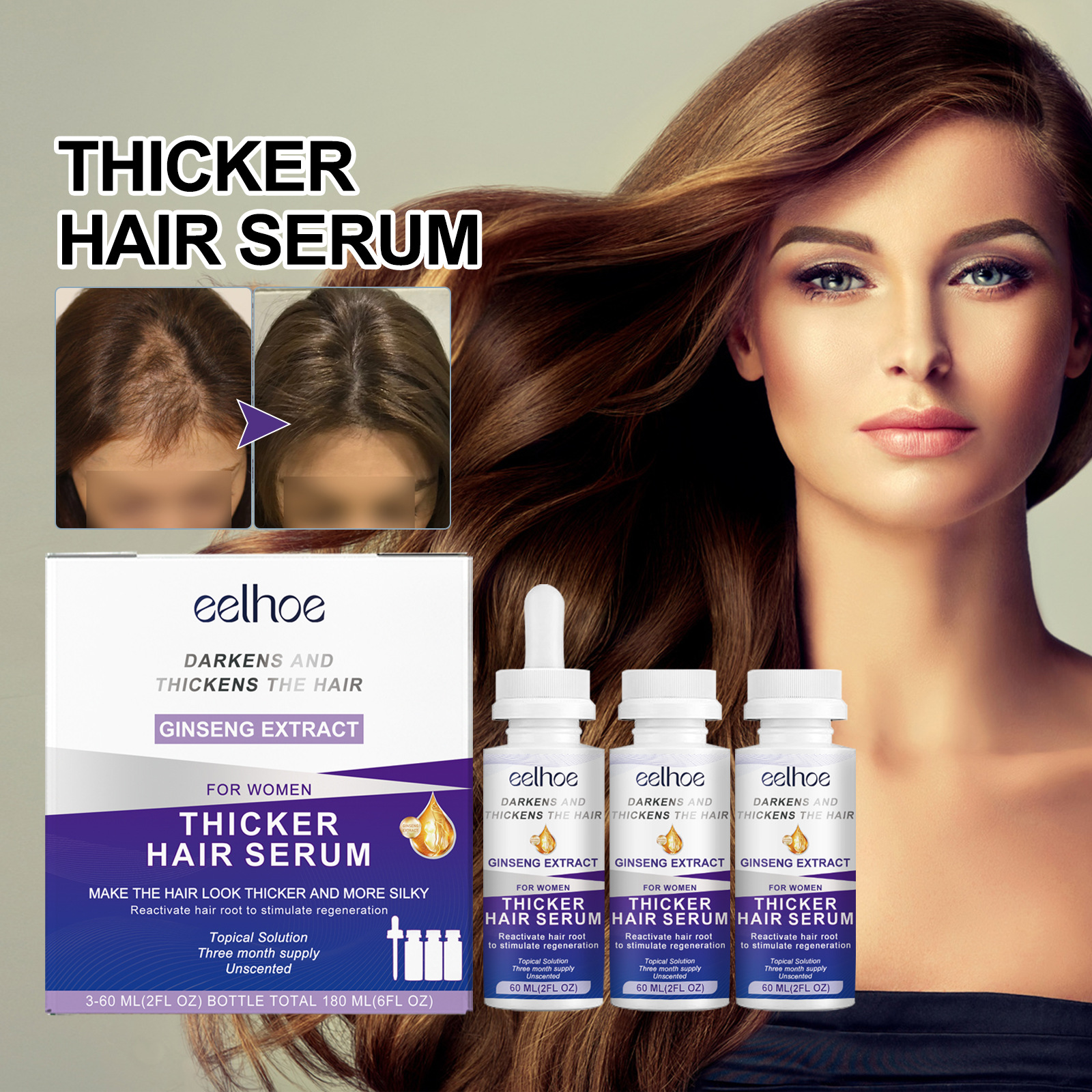 Eelhoe esse Repairs Root Damage Dense Firms Prevents Hair Loss Moisturizing Scalp_voghion.com