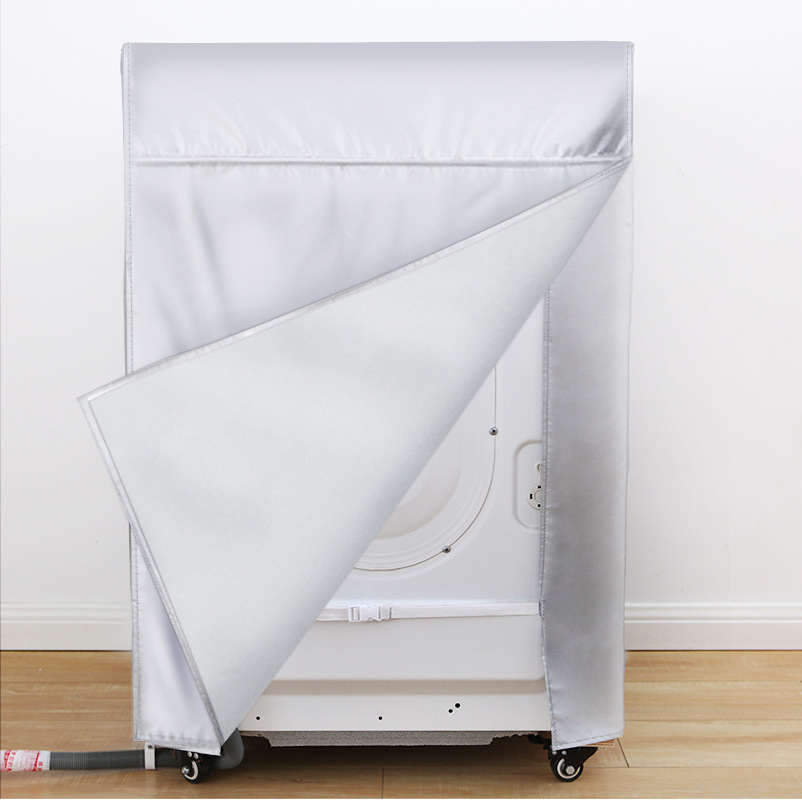 Cuatro lavadora cubierta de cilindro 8 10 kg a prueba de agua protector solar anticongelante cubierta personalizada