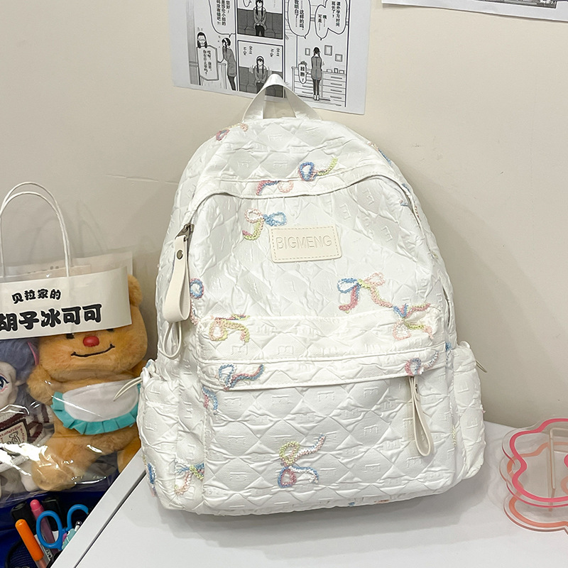 ランドセル日本高価値ガールバックパック小学生女性大容量カジュアルオールマッチナイロンスクールバックパック|undefined