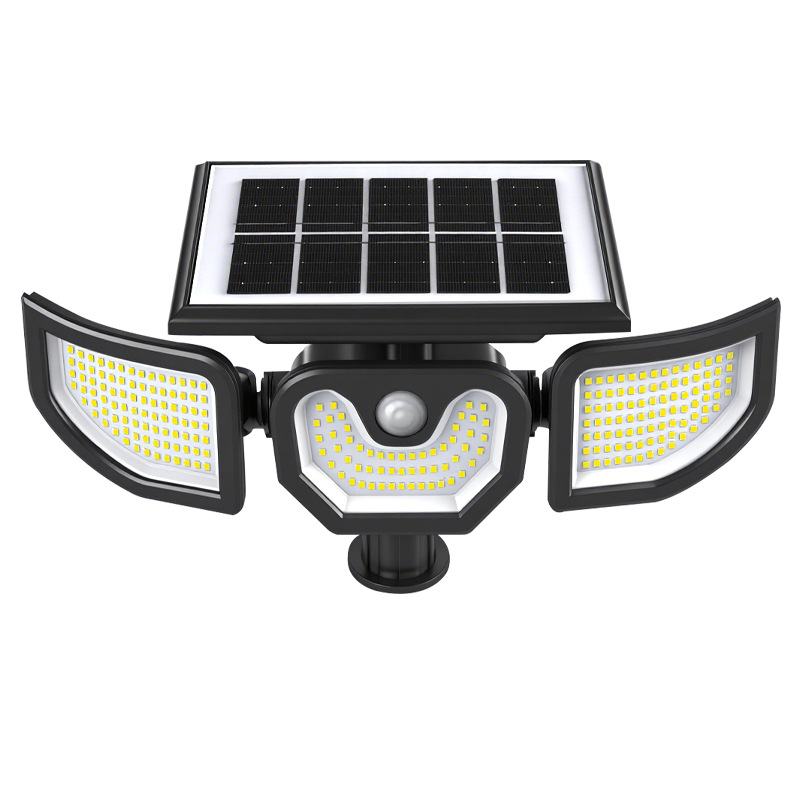 Ángel solar lámpara de patio doméstica usuario lámpara de pared exterior villa patio puerta exterior iluminación de inducción humana lámpara de calle