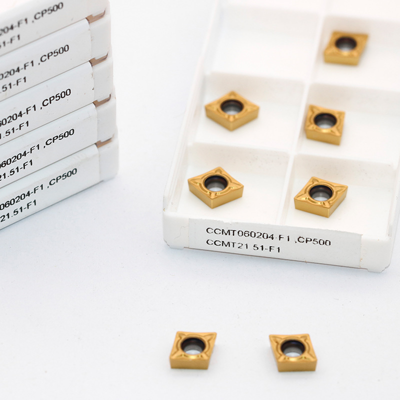 SECO山高数控车削刀具CCMT060204-F1 CP500涂层刀片