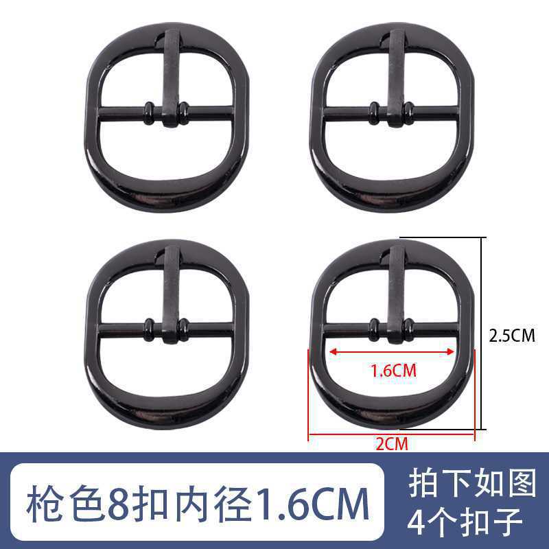 Accesorios de hardware de tacón alto hebilla de zapato de metal sandalias de mujer 8 piezas 9 zapatos redondos hebilla de cordón de botón en forma japonesa otro hogar