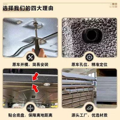 Underbody protection plate/engine baffle, Suitable for 25 models of Fangchengbao