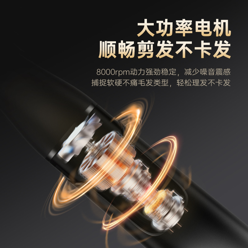 2025クロスボーダー新型多機能電気理毛器充電剃り器髭剃り耳眉六合一セット|undefined