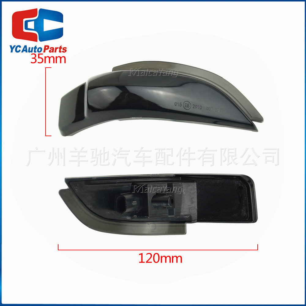 Aplicable a Toyota Corolla Yaris Camry Prius espejo retrovisor LED corriente luz de dirección