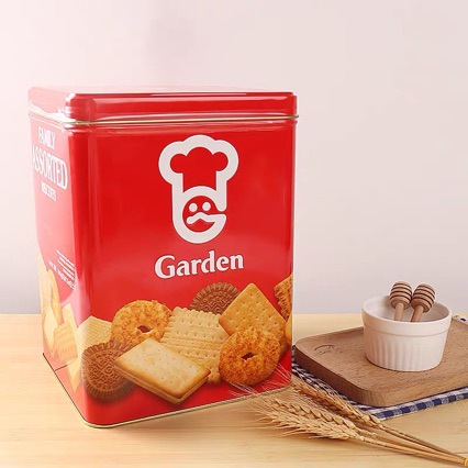 香港进口嘉顿什锦饼干家庭装夹心曲奇威化饼干年货送礼1340g*4罐