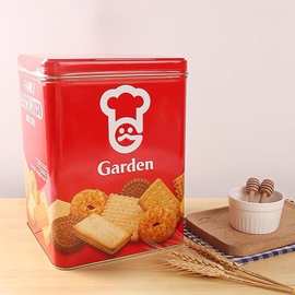 香港进口嘉顿什锦饼干家庭装夹心曲奇威化饼干年货送礼1340g*4罐