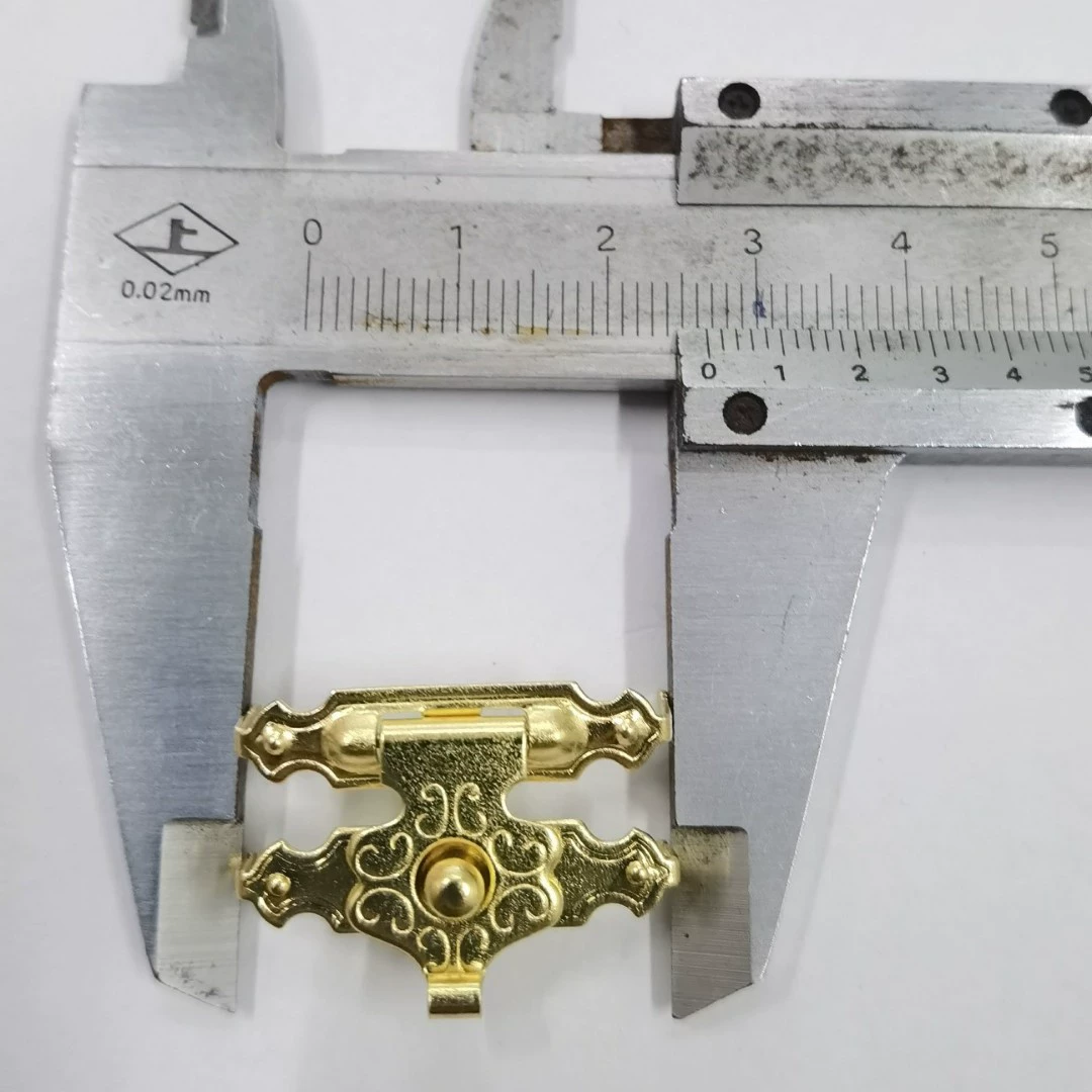 Фошань завод питания замок Подарочная коробка замок ювелирные изделия цветок пряжка багажный замок