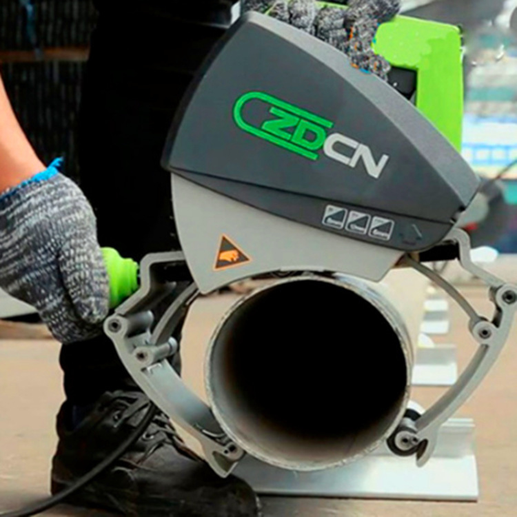 批发全自动不锈钢管道圆管钢管铁管电动割管机 400小型管道切割器