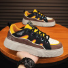 Universal footwear, men's trend sports shoes platform, fashionable sneakers, genuine leather