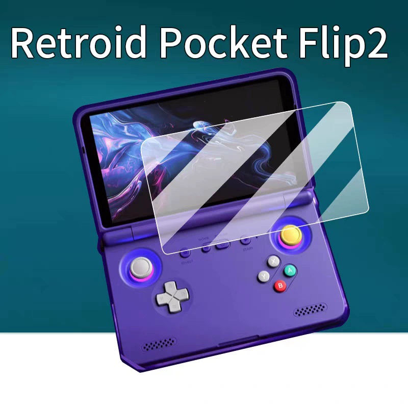 Защитная закалённая пленка для экрана Retroid Pocket Flip2 RP Flip2, 9H HD