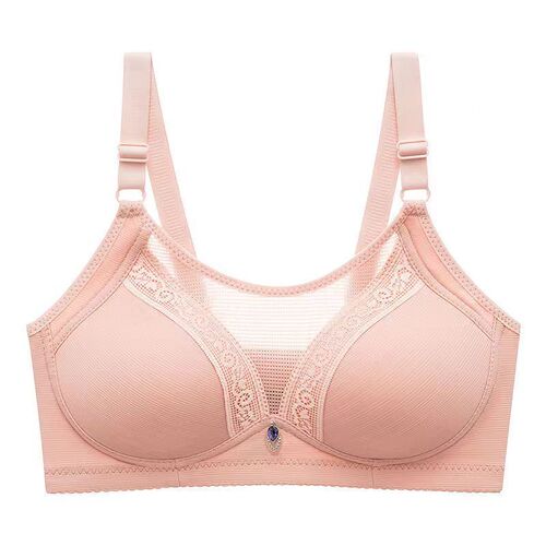 Summer bandeau-type anti-exposure push-up bra without rims adjustable anti-sagging comfortable women's full cup underwear
