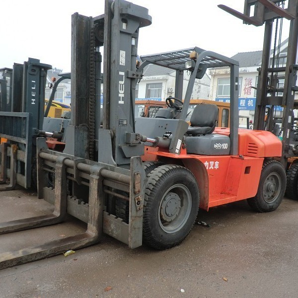 Exportaciones de carretillas elevadoras de segunda mano de fábrica de Hefei - HeLi 3 toneladas 4 toneladas 5 toneladas 6 toneladas 7 toneladas - motor nacional tres cuatro