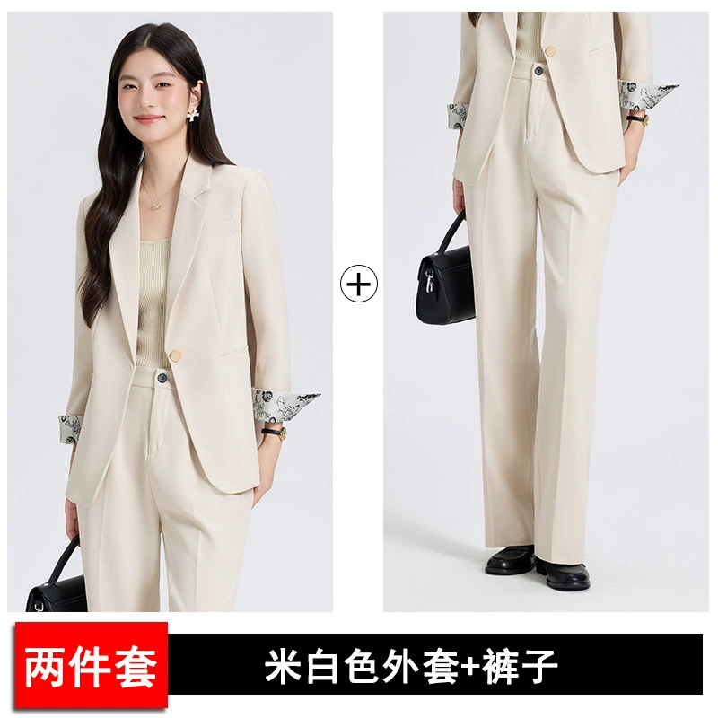 Set, demi-season classic suit jacket, slim fit