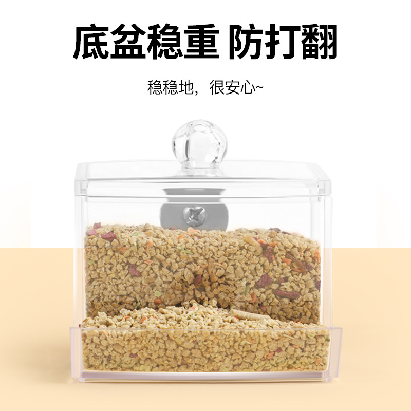 Rutin chicken feeder automatic chicken food box trough food pot food tank feed box feeding drinking water feeder wholesale