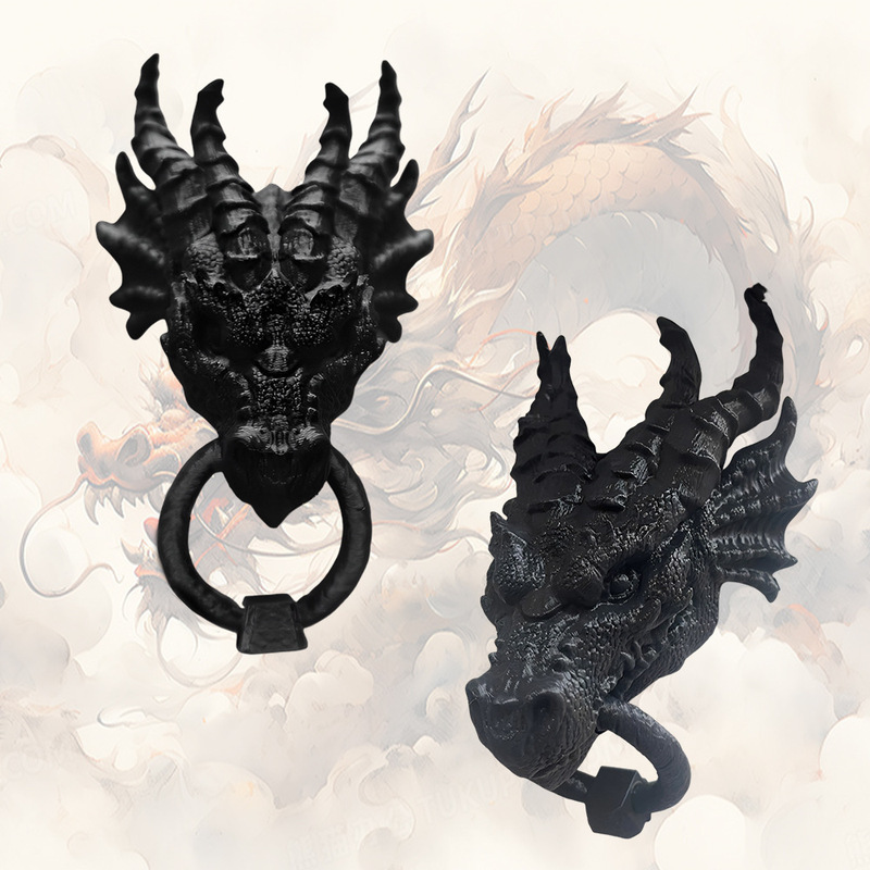 Gothic decorative faucet sculpture gantry handle resin statue front door main door door ring farmhouse wall decoration Gothic decorative faucet sculpture gantry handle resin statue front door main door door ring farmhouse wall decoration