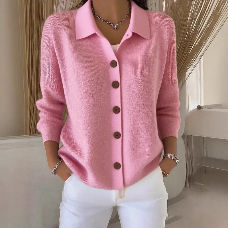 2026 European and American cross-border knitted cardigan trendy women's sweater coat, new autumn and winter solid color casual fashion women's clothing 2026 European and American cross-border knitted cardigan trendy women's sweater coat, new autumn and winter solid color casual fashion women's clothing
