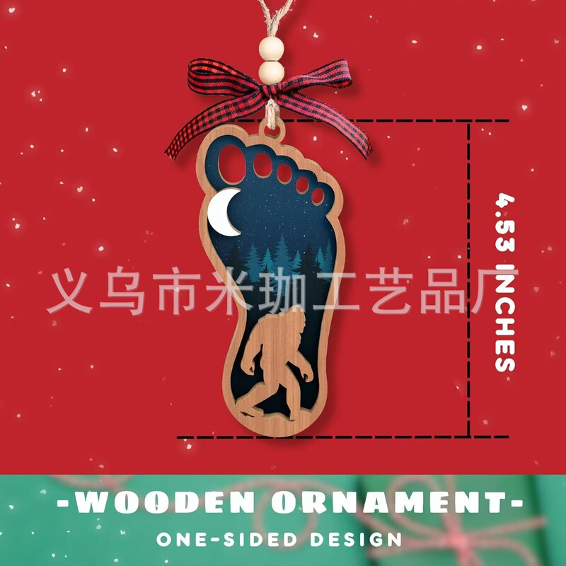 2025年越境新築祝いギフト クリスマス 母の日 バレンタインデー 装飾品 玄関用丸型木製吊り飾り|undefined