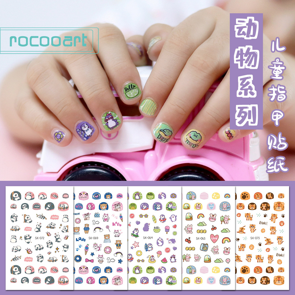 children's nail stickers