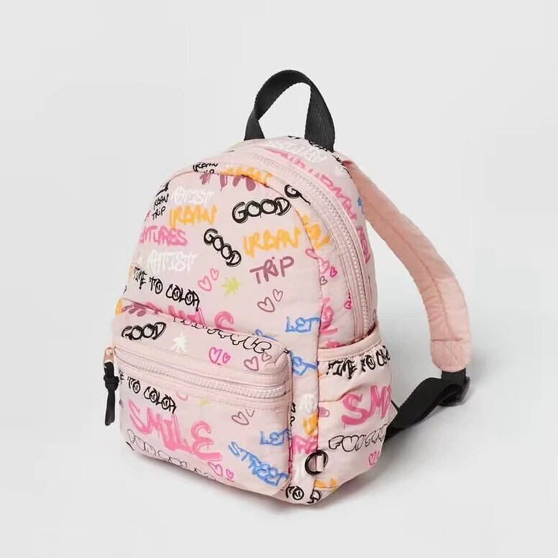 Children's bag, shoulder bag, backpack with letters, school bag, 2023 collection