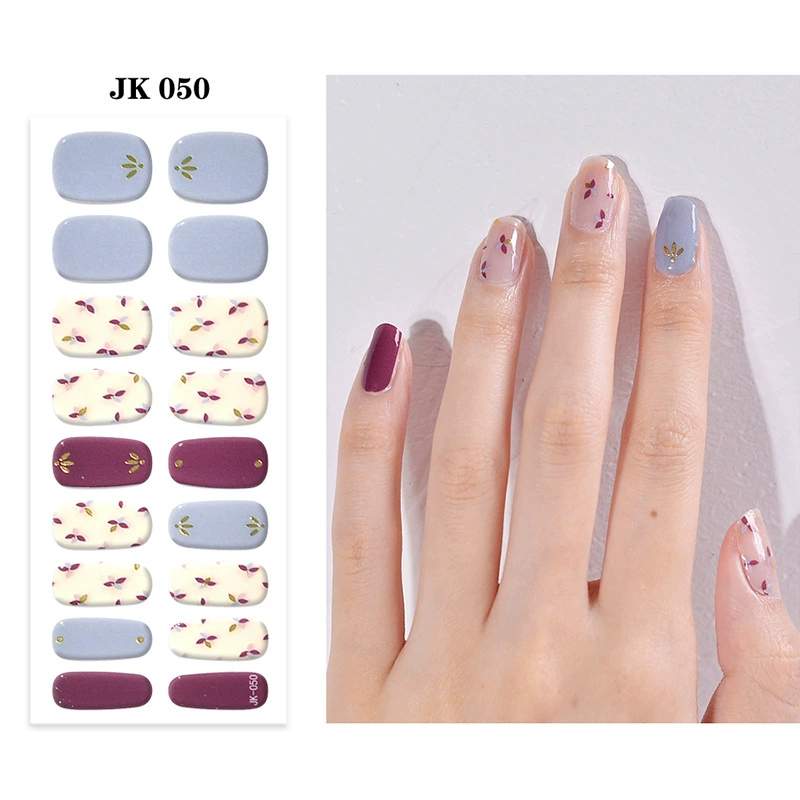 Набор для ногтей XT Gel с наклейками, искусственные ногти и лак для ногтей