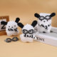 Pilot Parchia Dog Doll Keychain Ins Style Cute Bag Hanging Ornaments Plush Doll Bag Puppy Pendant