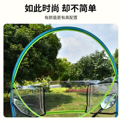 Zipper Transparent Cold-proof Rainproof | Motorcycle front windshield