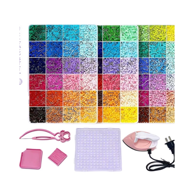 Paquete de materiales DIY hechos a mano 264 colores conjunto completo de herramientas de hierro bolígrafo de frijol bolígrafo suplementario juguetes al por mayor