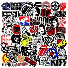 50pcs Rock King Michael Jackson Graffiti Stickers PVC Waterproof