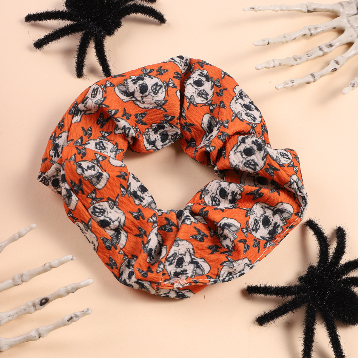 30g Weight Hair Tie Hair Accessories Type 1 Piece Quantity Holiday, Daily Occasion Christmas Festival Halloween Pattern, Christmas Tree Pattern Women's Gender Simple Style Style Christmas Simple Style Women's Halloween Pattern Christmas Tree Hair Tie 10