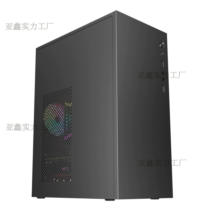 Мини-корпус для компьютера, настольный MATX, DIY корпус для материнской платы ITX, небольшой настольный корпус для дома