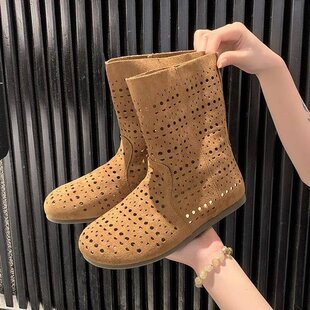 Ӣ���L�ٴ���Ͳ��ѥ��Ů2026�ļ��¿��U��͸�ⶴ����ѥ�߼���Ůѥ