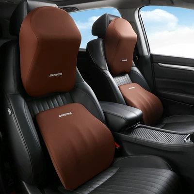 Pillow Car Headrest Lumbar Pillow: Waist support