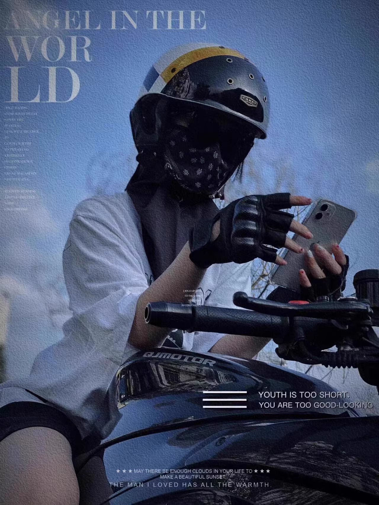 Motorcycle Summer Retro Half Helmet Breathable Cruising Helmet Electric Vehicle Ultra-Light Unisex Helmet 3C Certified