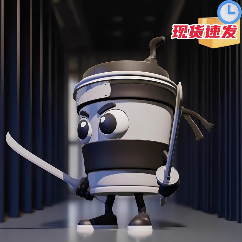 カプチーノ アサイノ カプチーノ 忍者 外国の山と海の神話 創造的なおもちゃの手作りモデル|undefined