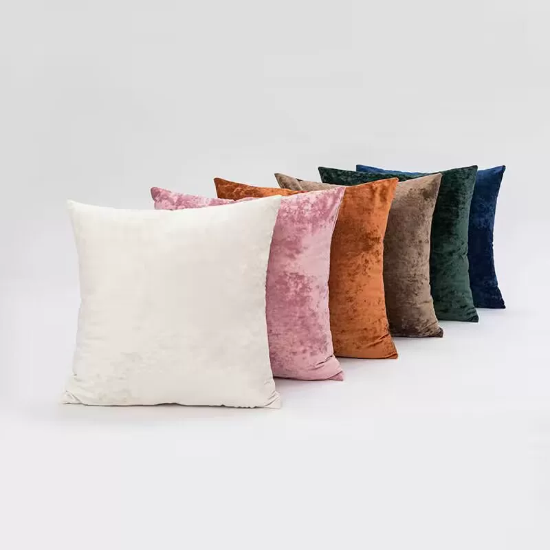 Лучшие продажи Amazon. Простая однотонная наволочка из льда Velvet для дома, дивана и кровати