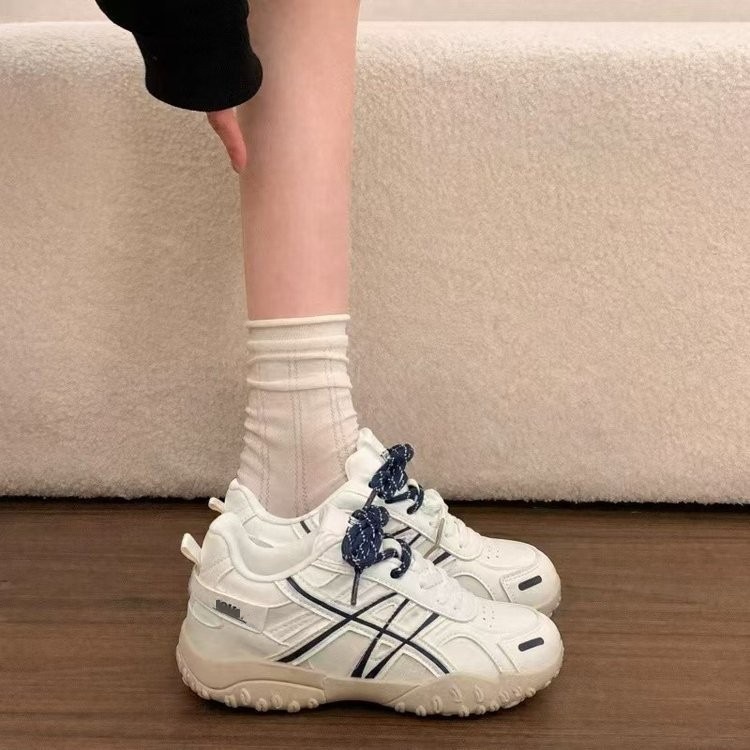 2026 nuevos zapatos deportivos casuales de verano, zapatos de papá, zapatos blancos dulces