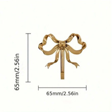 H 52941 Bow Alloy Decorative Hooks ������Ͻ�װ�ιҹ�
