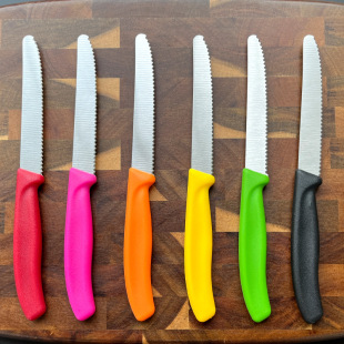 Cross-border Stainless Steel Steak Knife Serrated Western Knife Restaurant Hotel Tableware Camping Western Steak Knife in stock