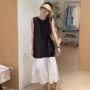 夏季免烫波点显瘦连衣裙