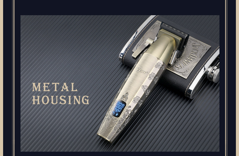 Professional Hair Clipper For Men Digital Display Salon Quality_voghion.com
