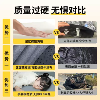 Vehicle-mounted inflatable bed, Suitable for Haval Raptor