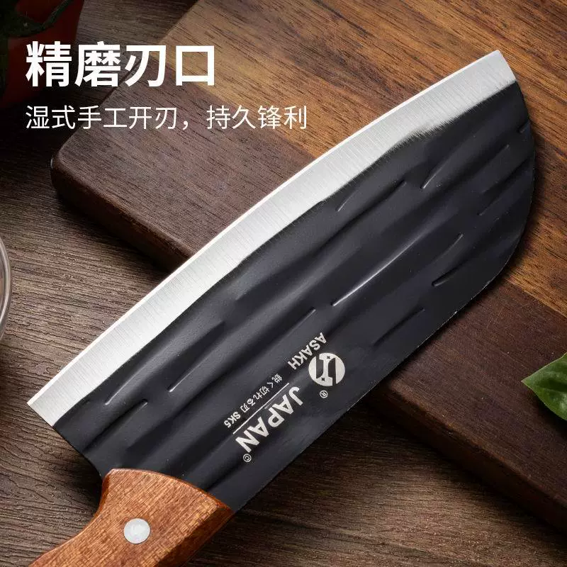 Нож с деревянной ручкой из нержавеющей стали для кухни, острый для нарезки мяса, домашний кухонный небольшой режущий инструмент производителя