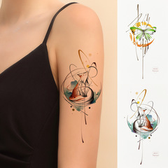 Yimei Factory New Tattoo Sticker Girls Butterfly Animal Pattern New Design Thigh Arm Chest Tattoo Sticker