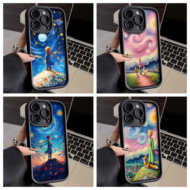 Suitable for Apple Iphone16Promax Mobile Phone Case Iphone15Pro Oil Painting 14Pro Protective Case Anti-Fall Suitable for Apple Iphone16Promax Mobile Phone Case Iphone15Pro Oil Painting 14Pro Protective Case Anti-Fall