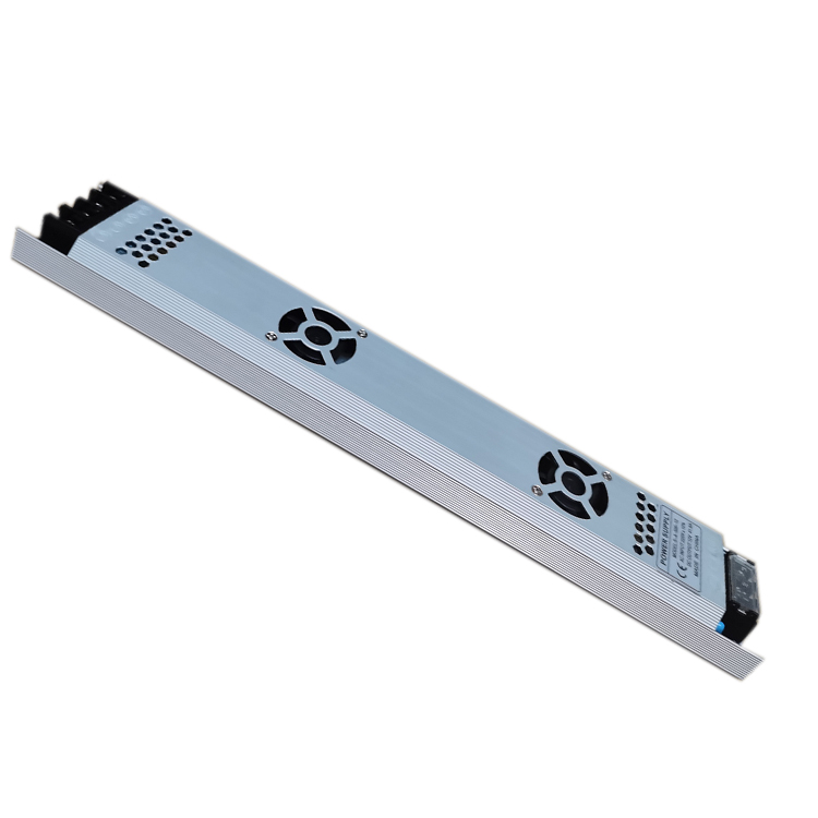 Mayorista LED conmutador de alimentación 12V fuente de alimentación ultra delgada barra de alimentación 12V24V300W400w silenciosa fuente de alimentación de caja de luz DC