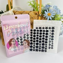 黑色星星痘痘贴含精油祛痘吸脓贴可上妆遮瑕净痘贴工厂现货痘痘贴